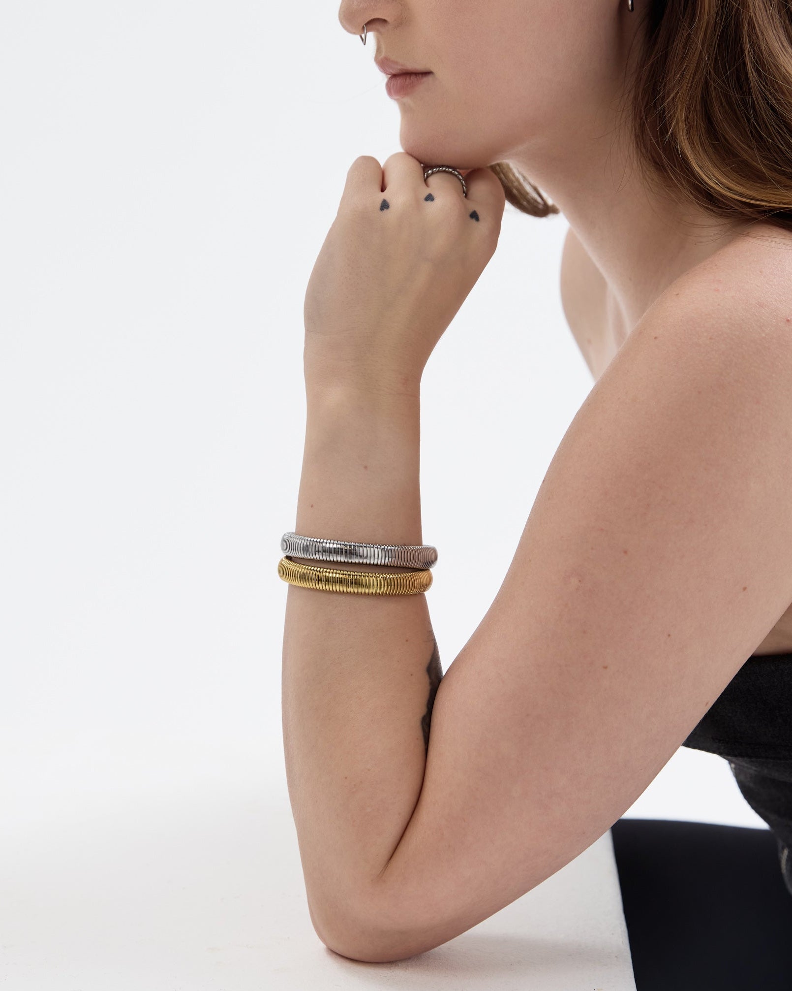 WIDE SERPENT BRACELET