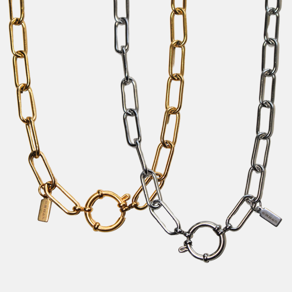 PAPERCLIP CHAIN NECKLACE