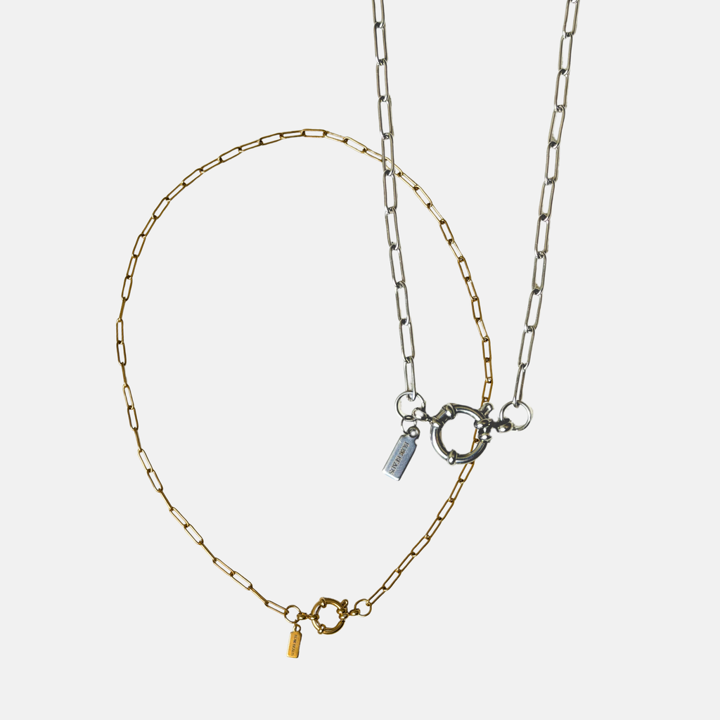 PAPERCLIP CHAIN NECKLACE