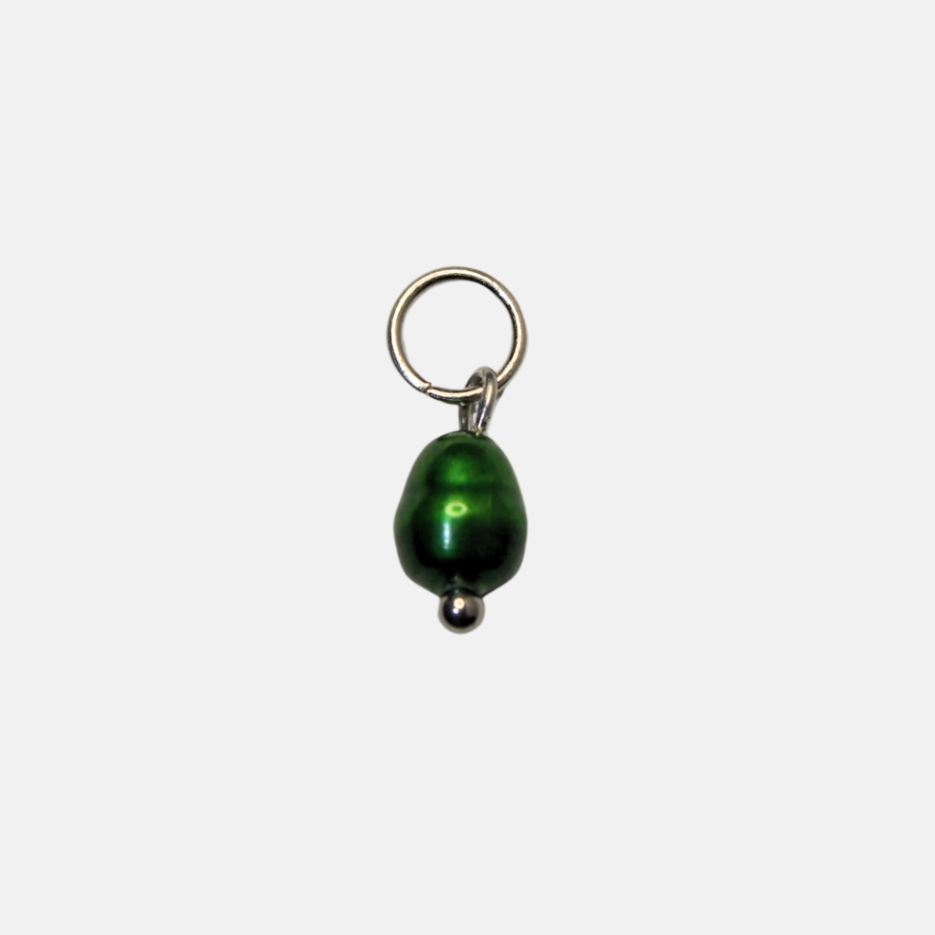 EMERALD PEARL CHARM