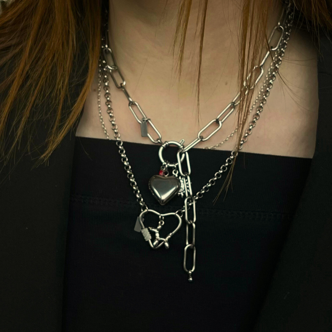 PAPERCLIP CHAIN NECKLACE