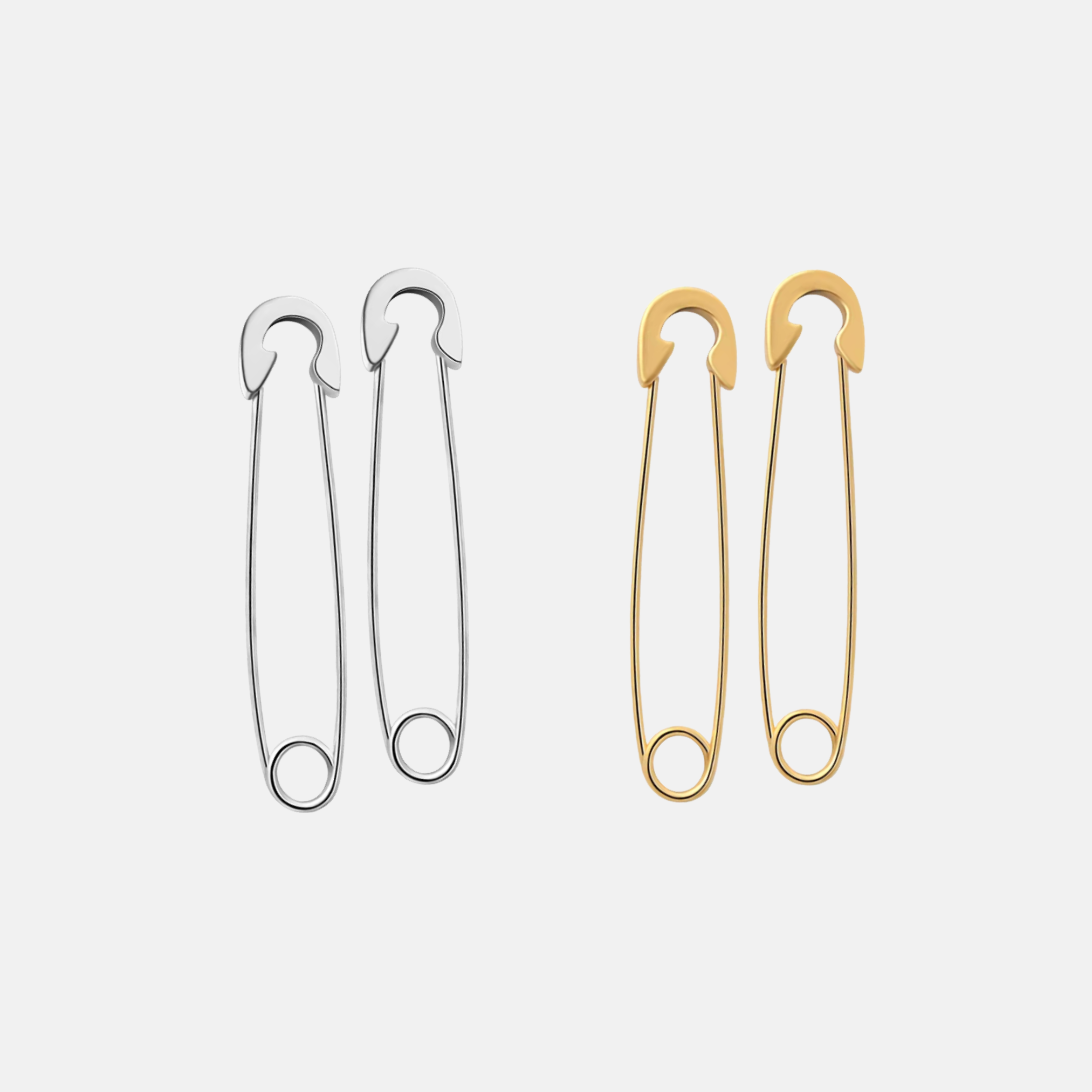 SAFETY PIN EARRINGS