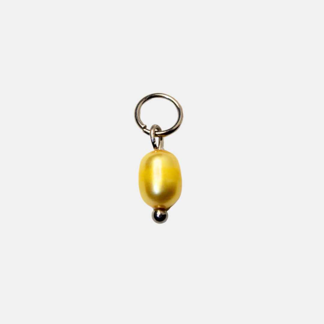 YELLOW PEARL CHARM
